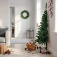 Vidaxl Kunstkerstboom med standard halv 150 cm PVC Green