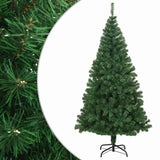 Vidaxx kunstigt juletræ med tykke grene 180 cm PVC grøn
