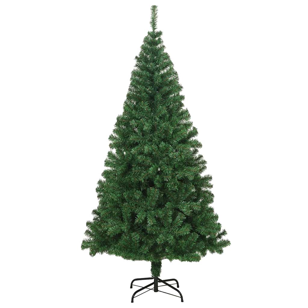Vidaxx kunstigt juletræ med tykke grene 180 cm PVC grøn