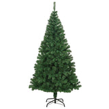 Vidaxx kunstigt juletræ med tykke grene 180 cm PVC grøn