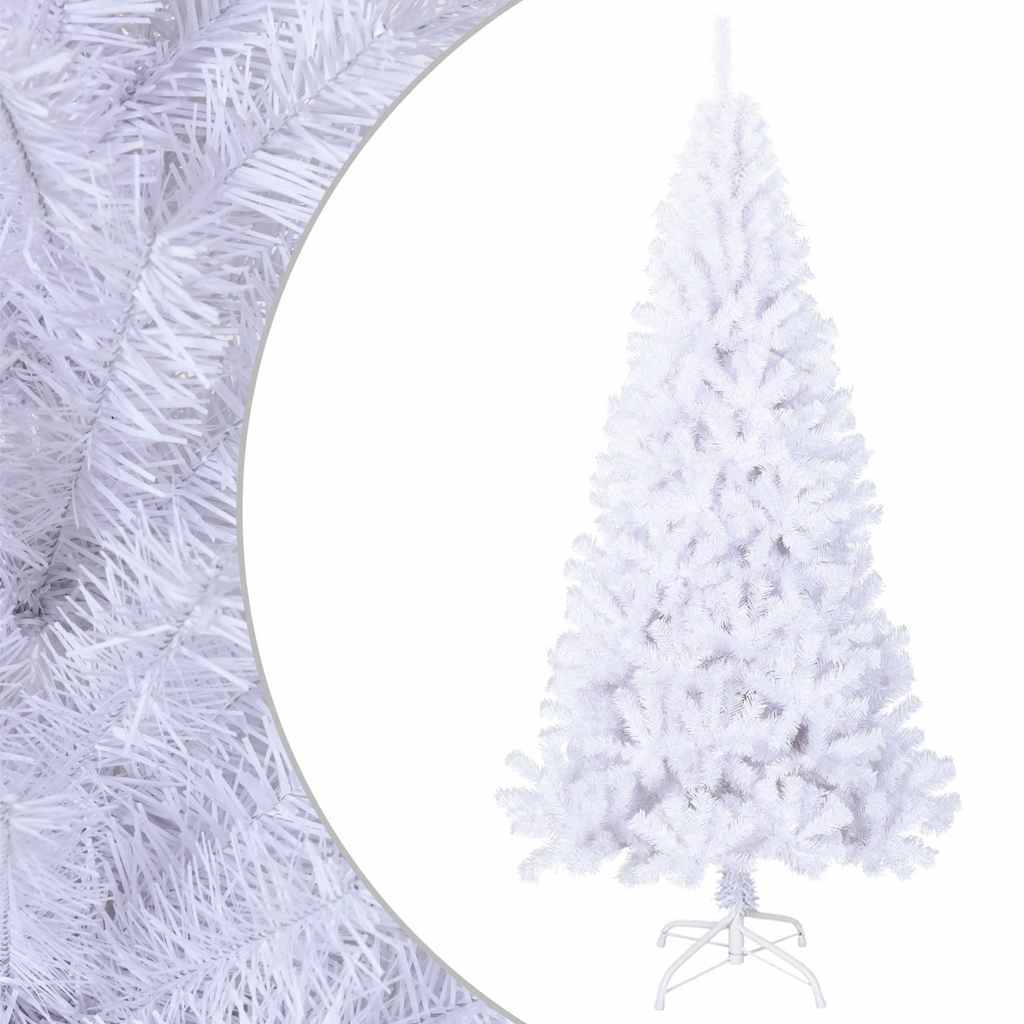 Vidaxl Kunstkerstboom med tykke grene 180 cm PVC White