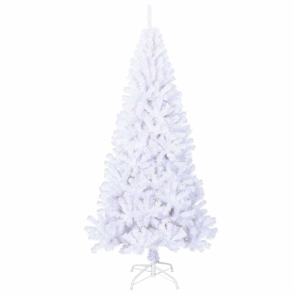 Vidaxl Kunstkerstboom med tykke grene 180 cm PVC White