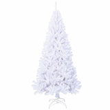 Vidaxl Kunstkerstboom med tykke grene 180 cm PVC White
