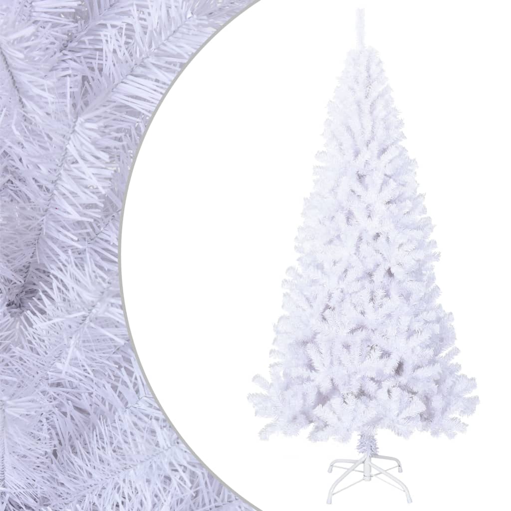 Vidaxl Kunstkerstboom med tykke grene 240 cm PVC White
