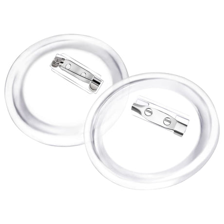 VidaXL knapper med stifter 100 stk 58 mm akryl