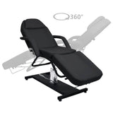 Vidaxl Massage Tabel 180x62x (87-112) CM Sort