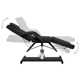 Vidaxl Massage Tabel 180x62x (87-112) CM Sort
