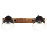 Vidaxx industriel væglampe E27 45x25 cm sort