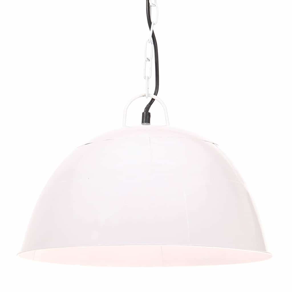 Vidaxl hængende lampe Industriel vintage omkring 25 W E27 41 cm hvid