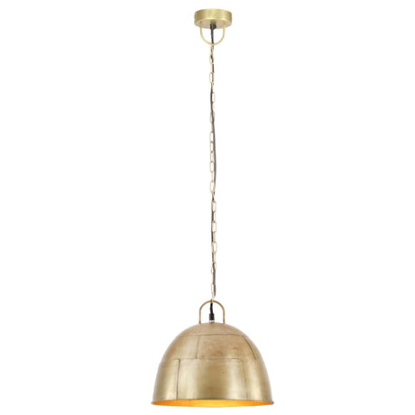 Vidaxx hængelampe industriel vintage rund 25 w e27 31 cm messingfarvet