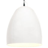 Vidaxl hængende lampe Industriel omkring 25 W E27 42 cm hvid
