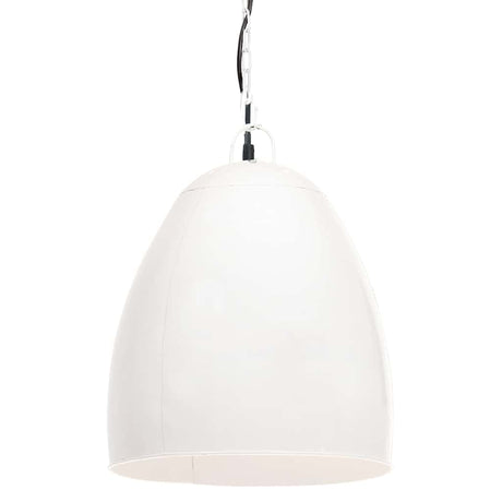 Vidaxl hængende lampe Industriel omkring 25 W E27 42 cm hvid