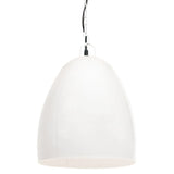 Vidaxl hængende lampe Industriel omkring 25 W E27 42 cm hvid