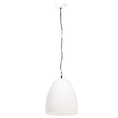 Vidaxl hængende lampe Industriel omkring 25 W E27 42 cm hvid