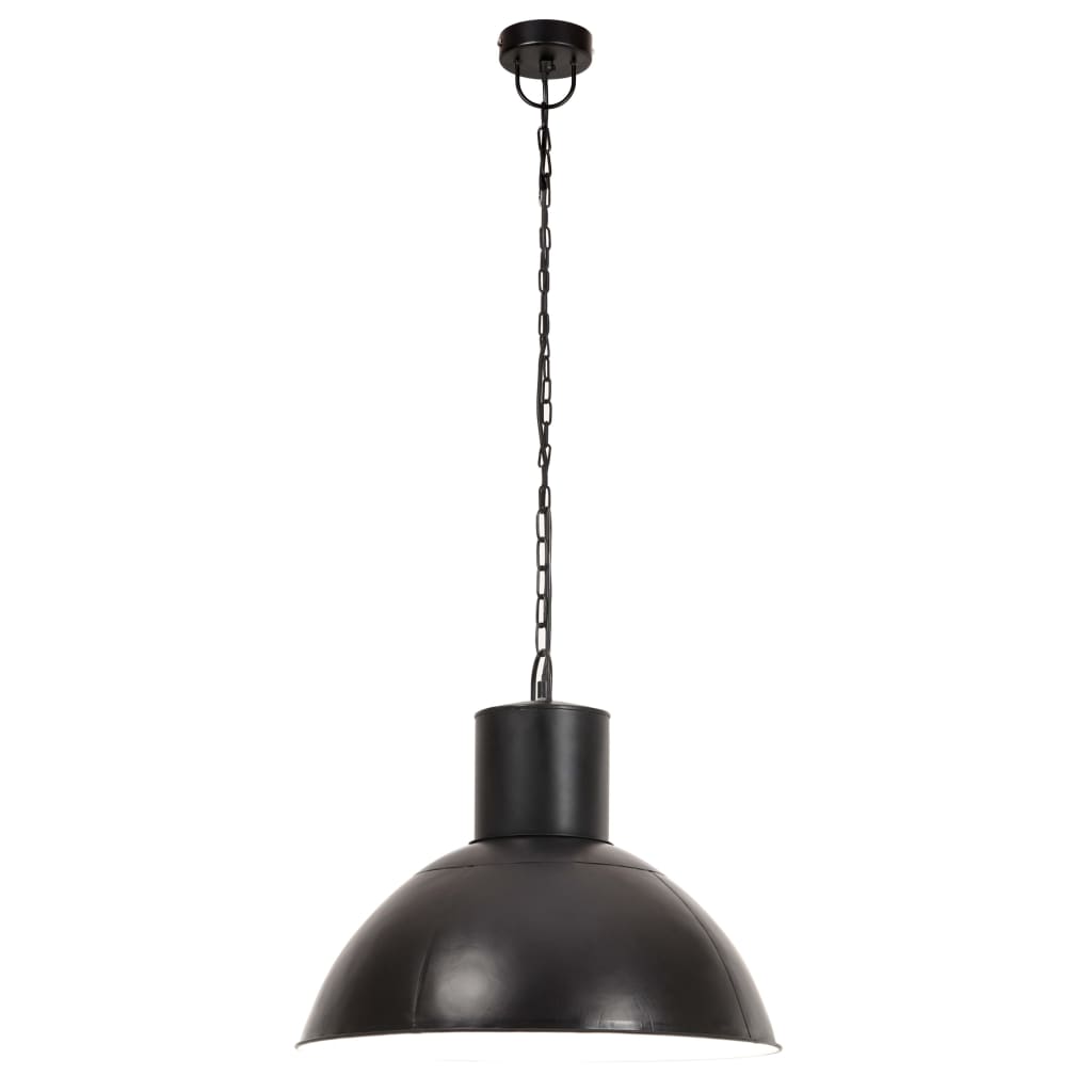 Vidaxx hængelampe rund 25 w e27 48 cm sort