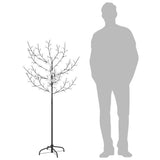 Vidaxl Christmas Tree 120 LEDS koldt hvidt lys kirsebærblomst 150 cm