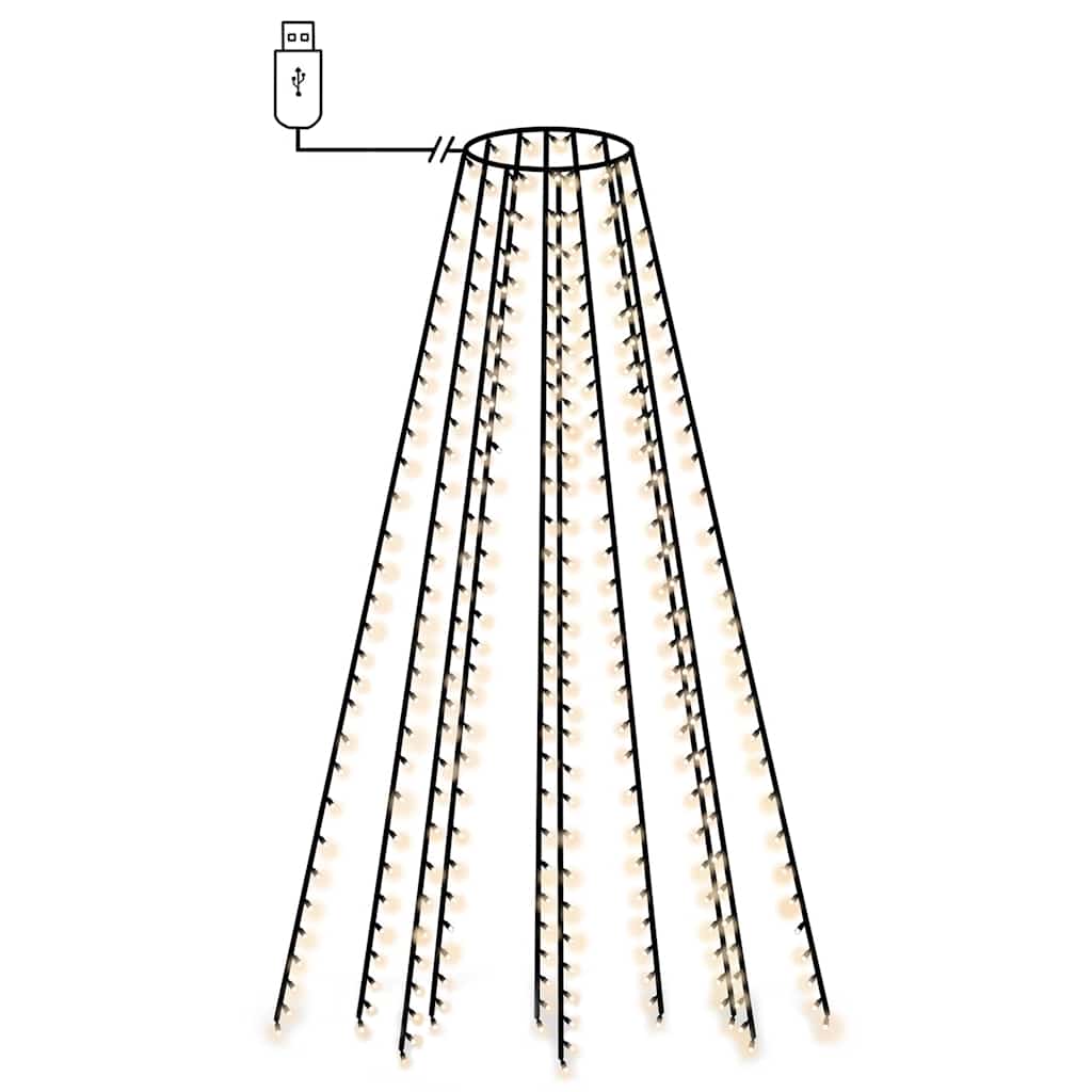 Vidaxl juletræbelysning med 300 LED -netto 300 cm