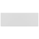 Vidaxl Washbasin med Landing Square 41x41 cm keramisk mat hvid