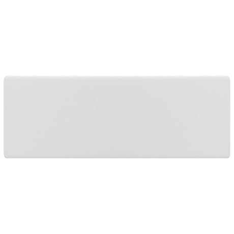 Vidaxl Washbasin med Landing Square 41x41 cm keramisk mat hvid