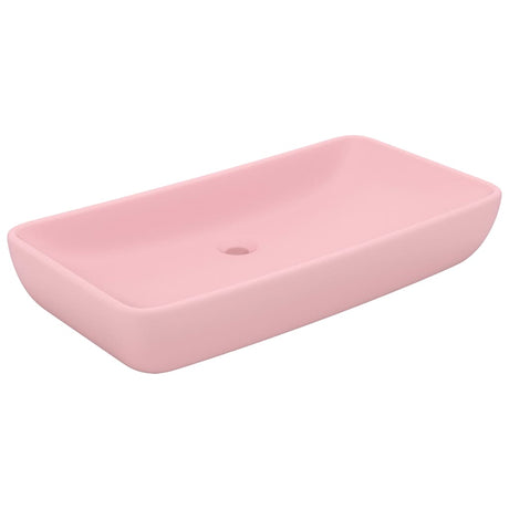 Vidaxl Washbasin rektangulær 71x38 cm keramisk matpown