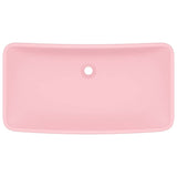 Vidaxl Washbasin rektangulær 71x38 cm keramisk matpown