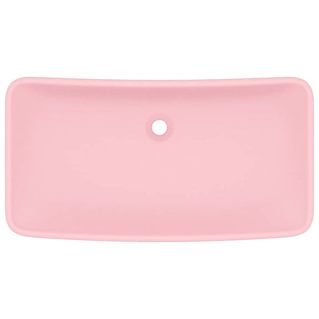 Vidaxl Washbasin rektangulær 71x38 cm keramisk matpown