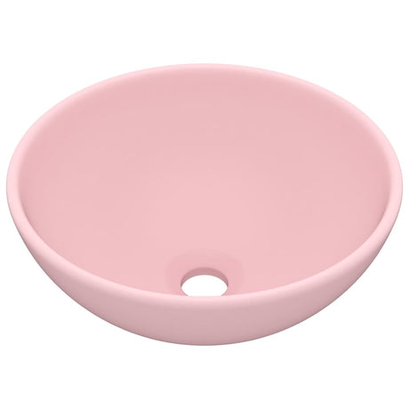 Vidaxl Washbasin Runde 32,5x14 cm Keramisk Matpown