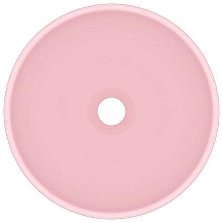 Vidaxl Washbasin Runde 32,5x14 cm Keramisk Matpown