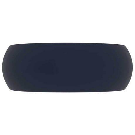 Vidaxx håndvask rund 40x15 cm keramik mat mørkeblå