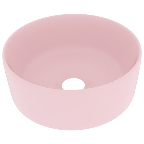 Vidaxx håndvask rund 40x15 cm keramik mat pink