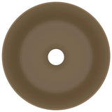 Vidaxl Washbasin omkring 40x15 cm keramisk matcrem
