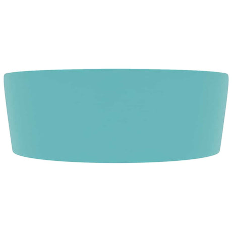 Vidaxl Washbasin med landing 36x13 cm keramisk Matt Light Green