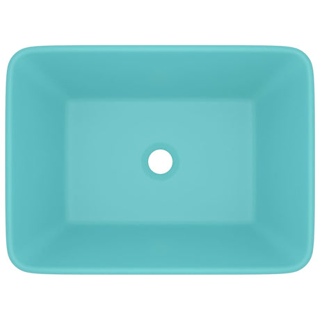 Vidaxl Washbasin 41x30x12 cm keramisk Matt Light Green