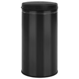 Vidaxl papirkurven kan med automatisk sensor 60 L Carbon Steel Black