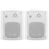 Vidaxl stereoluidhøjttalere Vægmonteret 2 St 100 W White