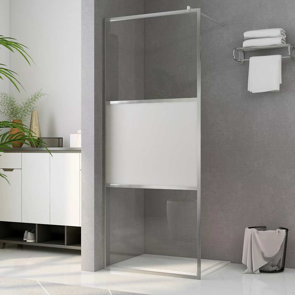Vidaxx brusekabine semi-mat 90x195 cm ESG glas