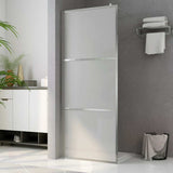 Vidaxl walk-in brusevægmåtte 80x195 cm ESG glas