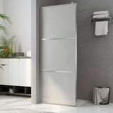 Vidaxl walk-in brusevægmåtte 100x195 cm ESG glas