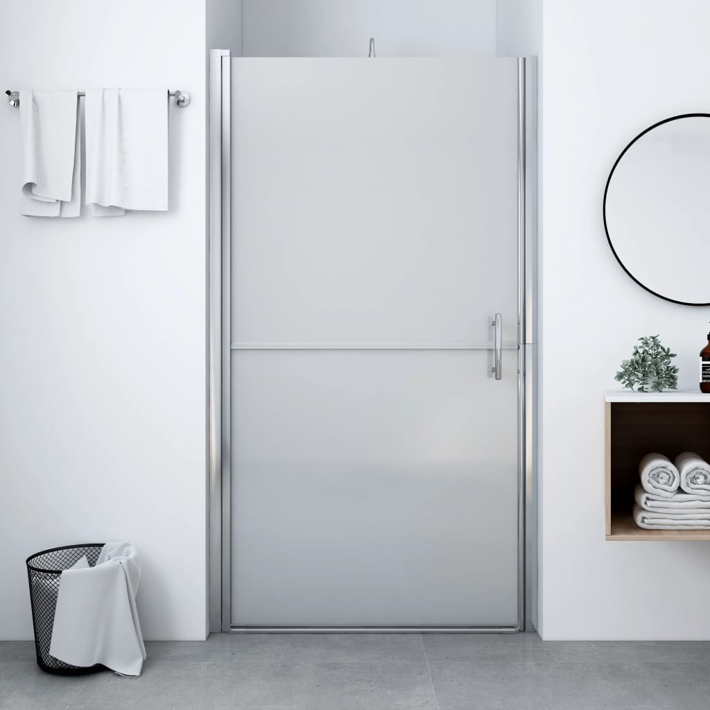 Vidaxx mat brusedåge 91x195 cm hærdet glas
