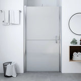 Vidaxx mat brusedåge 91x195 cm hærdet glas