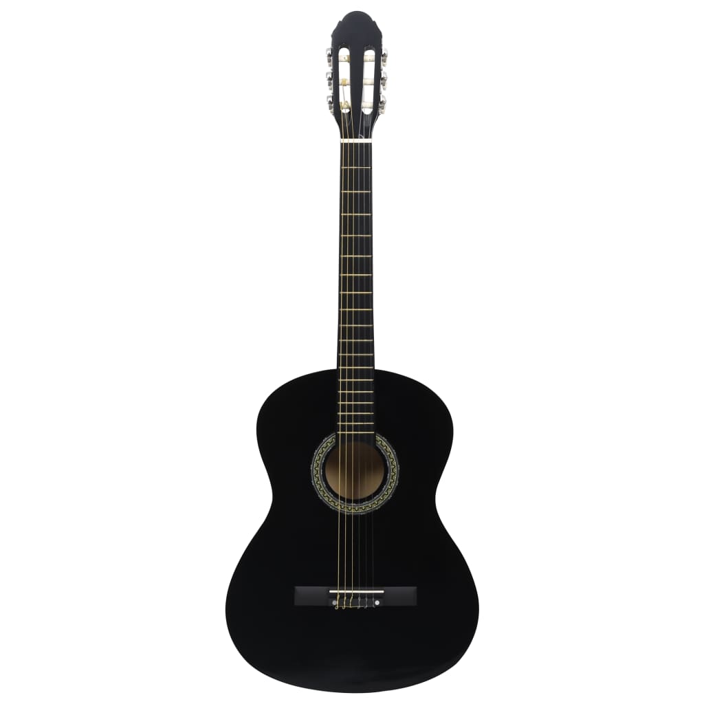 Vidaxl klassisk guitar begynder med taske 4 4 39 sort