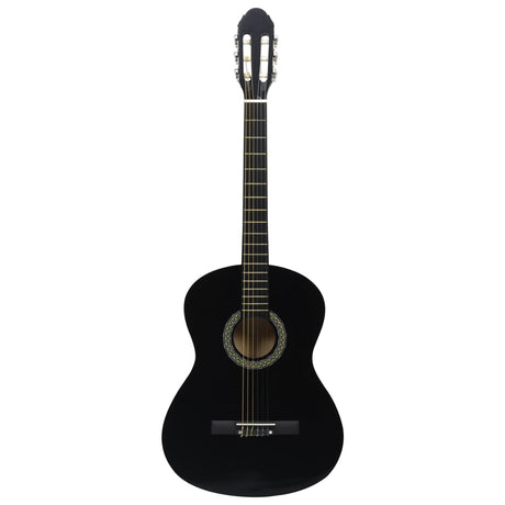 Vidaxl klassisk guitar begynder med taske 4 4 39 sort