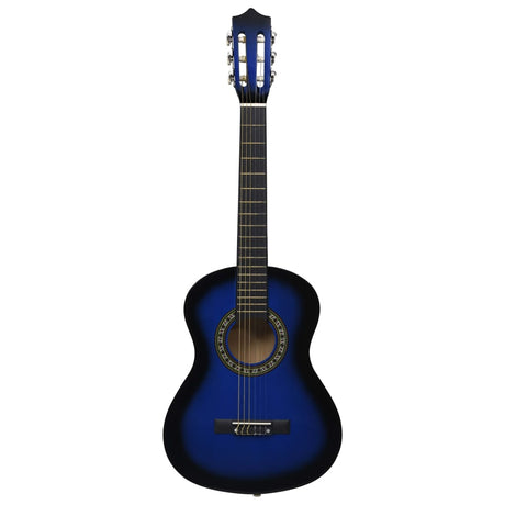Vidaxl guitar klassisk begynder børn med taske 1 2 34 blå
