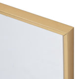Vidaxl Mirror 50x50 cm guldfarvet