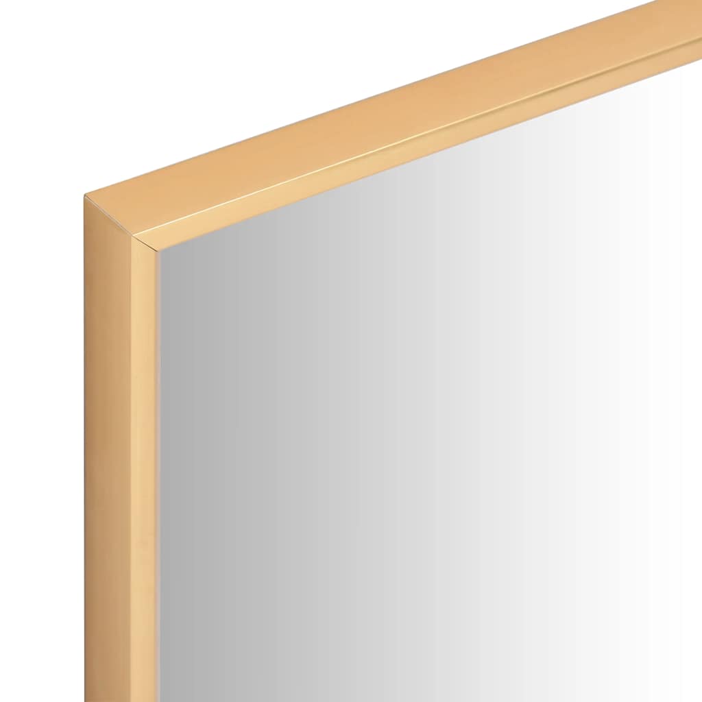 VidaXL spejl 60x40 cm guldfarvet