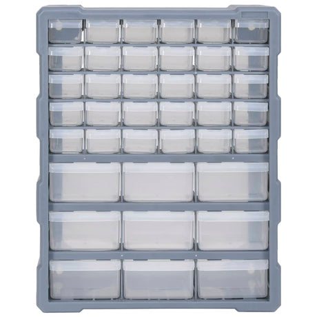 Vidaxl -arrangør med 39 skuffer 38x16x47 cm