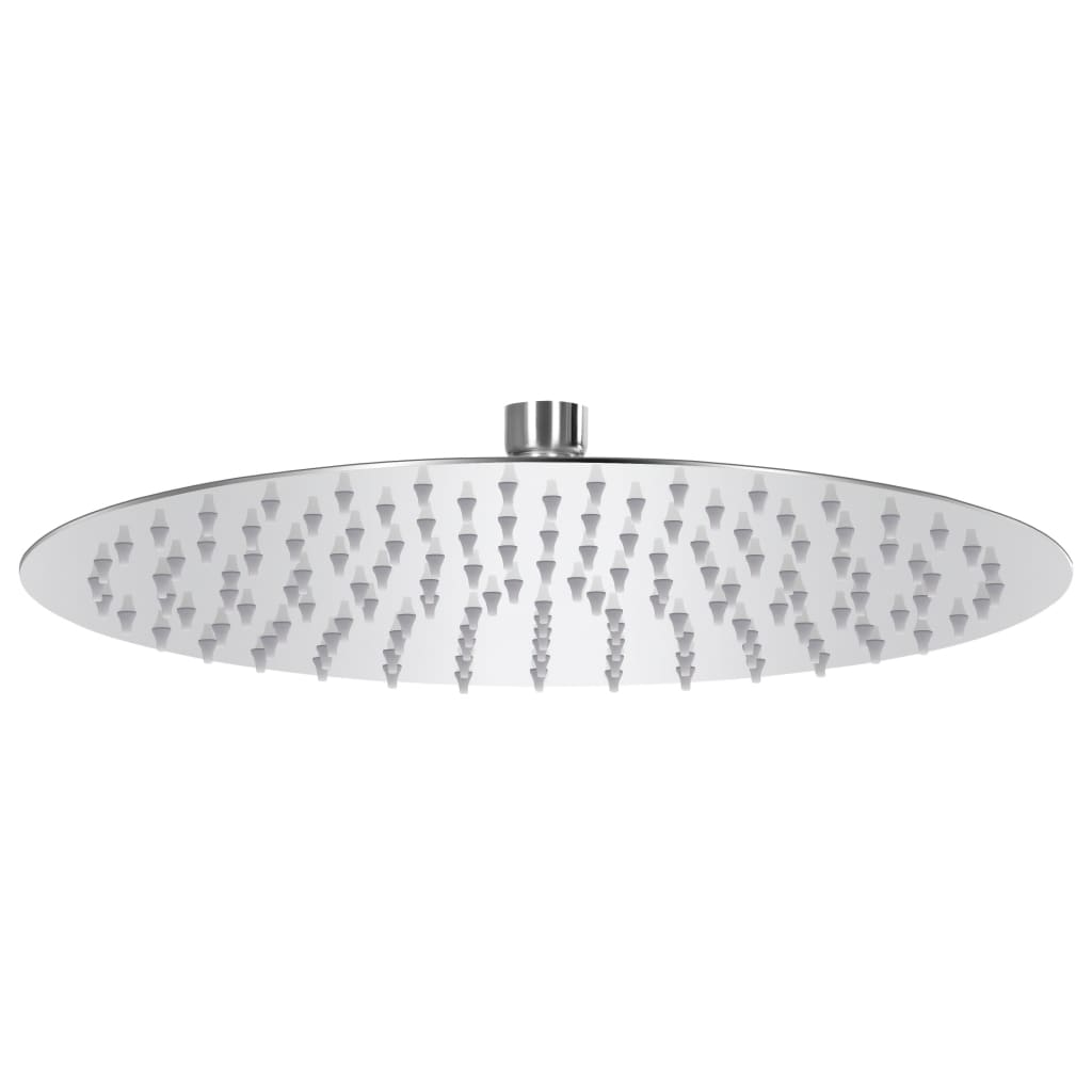 Vidaxl Rain Bruser Hoved Runde 30 cm Rustfrit stål 304