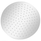Vidaxl Rain Bruser Hoved Runde 30 cm Rustfrit stål 304