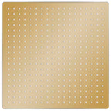 Vidaxl Rain Bruser Head Square 50x50 cm Rustfrit stål guldfarvet