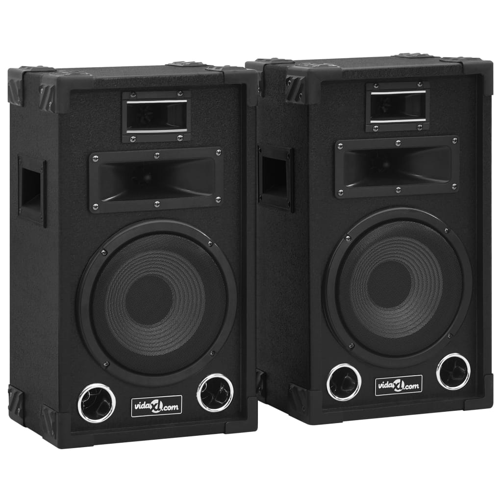 Vidaxl hi-fi scenehøjttalere 2 stk passiv professionel 800 W sort